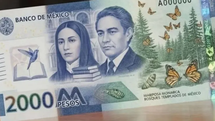 Billete de dos mil pesos