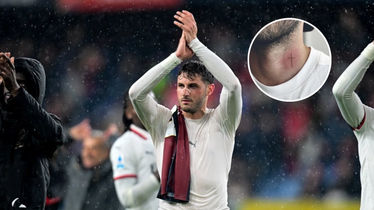 Santiago Giménez y todos sus tatuajes