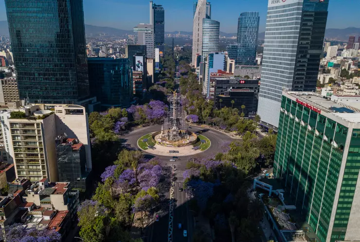 Panorámicas de la CDMX durante la contingencia del COVID-19