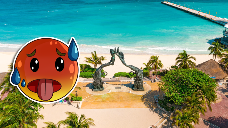 Esta será la hora de MAYOR CALOR en Playa del Carmen HOY 27 de marzo de 2026.webp