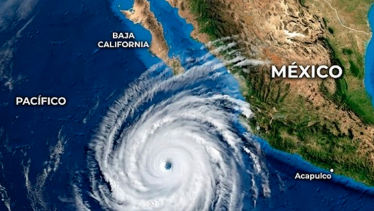 Tormenta tropical Fausto en México