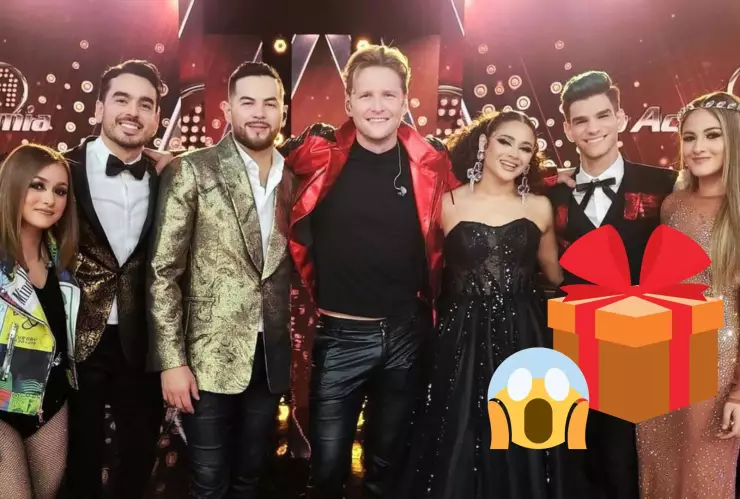 VIDEO: Alexander Acha les hizo un regalo a los finalistas de La Academia