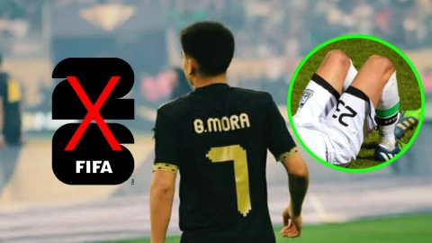 Esto es lo último que se sabe de la lesión de Gilberto Mora que lo dejaría fuera de la Copa Mundial de la FIFA 2026