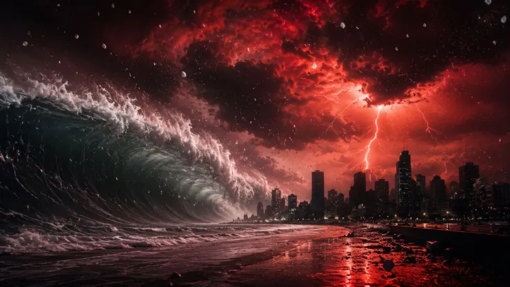 ¿Un nuevo desastre? Niño ‘El Servidor’ revela visión sobre lluvia roja y un tsunami; esto fue lo que vio