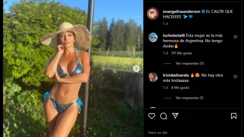 Evangelina, esposa de Demichelis, alterna su vida entre Monterrey y Buenos Aires