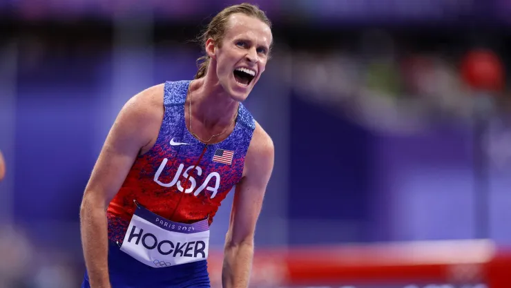 Cole Hocker impuso un récord olímpico