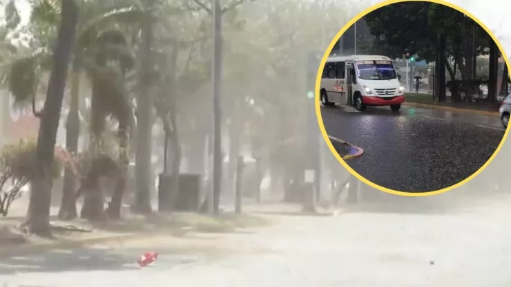 Norte en Veracruz; así el clima