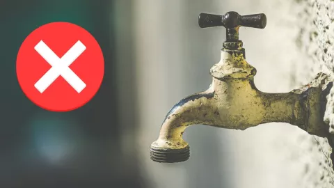 Corte de agua en Xalapa