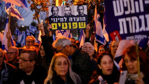 Protestas en Israel por Reforma Judicial