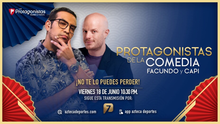 Comedia presente en Tokyo 2020