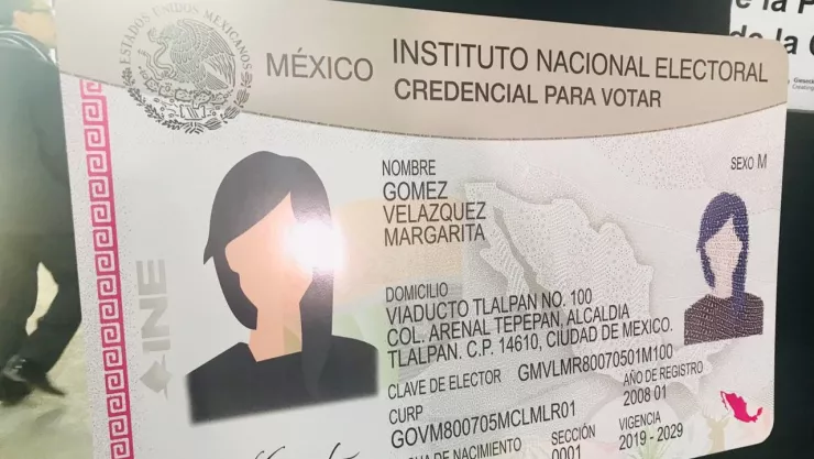 INE aprueba nuevo modelo de credencial para votar