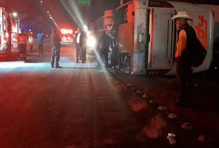 volcadura autopista mexico puebla