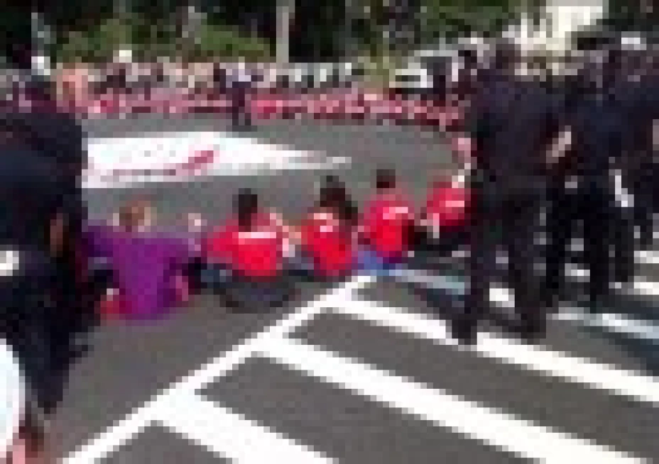 Decenas de agentes y patrullas habían sido desplegadas en preparación de las detenciones