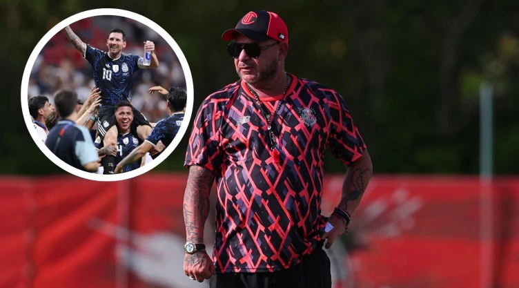 Antonio Mohamed festejó el pase de Argentina a la Final