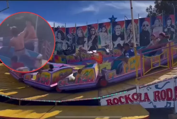 VIDEO: Un joven cayó de un juego mecánico y murió tras golpearse la cabeza en Ciudad Juárez