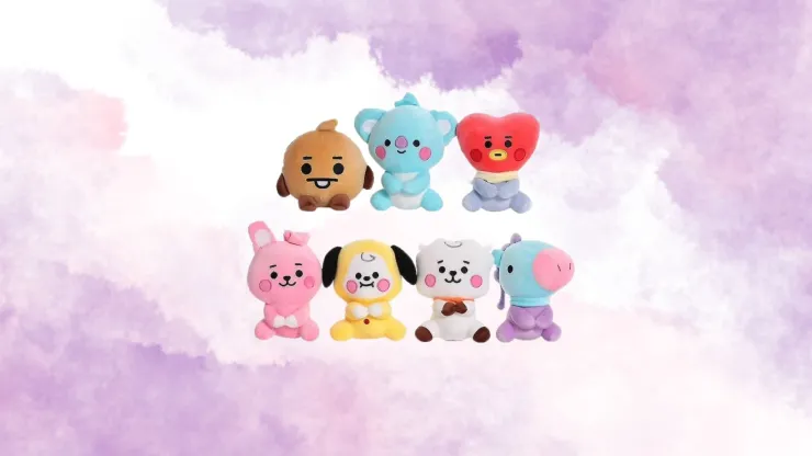 Peluches K-pop de BTS