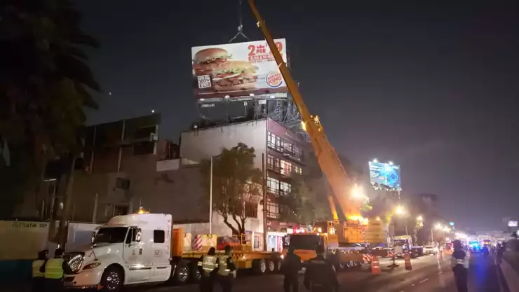 Retiro de espectaculares Tlalpan