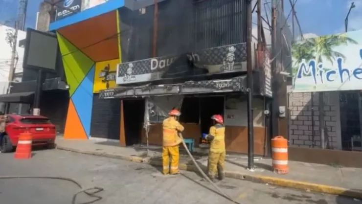 Incendio en pastelería de Poza Rica
