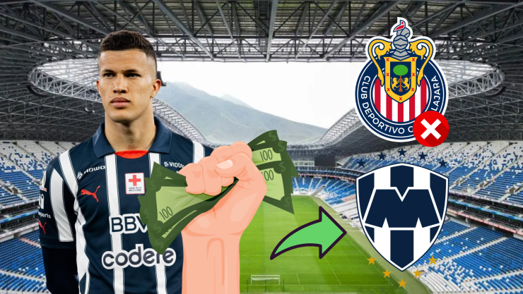 Rayados ficharía a un ex Chivas con el dinero de Nelson Deossa