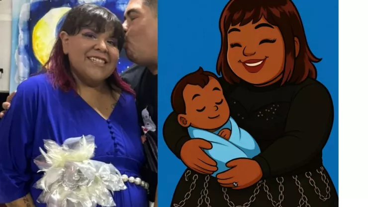 Aimep3 ya tuvo a su bebé