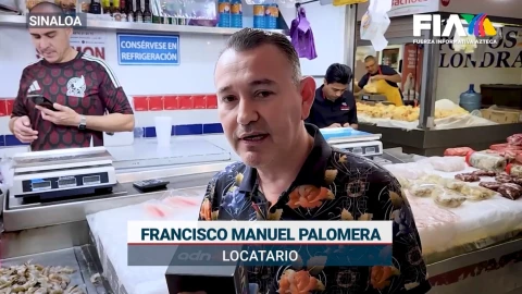 Manuel Celis, uno de los comerciantes afectados por la ola de violencia en Culiacán, Sinaloa