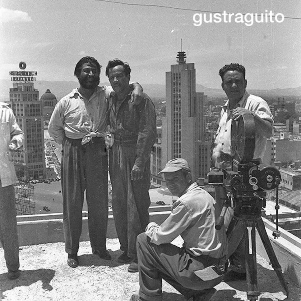 Rodaje de la película Ustedes los ricos Foto Especial