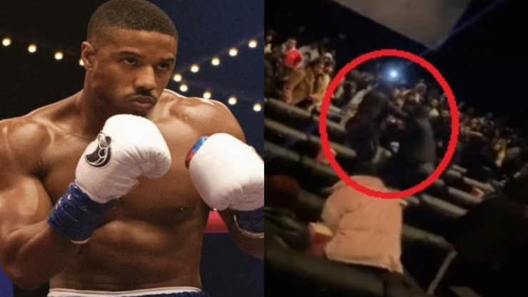 Se van a los golpes durante función de ‘Creed III