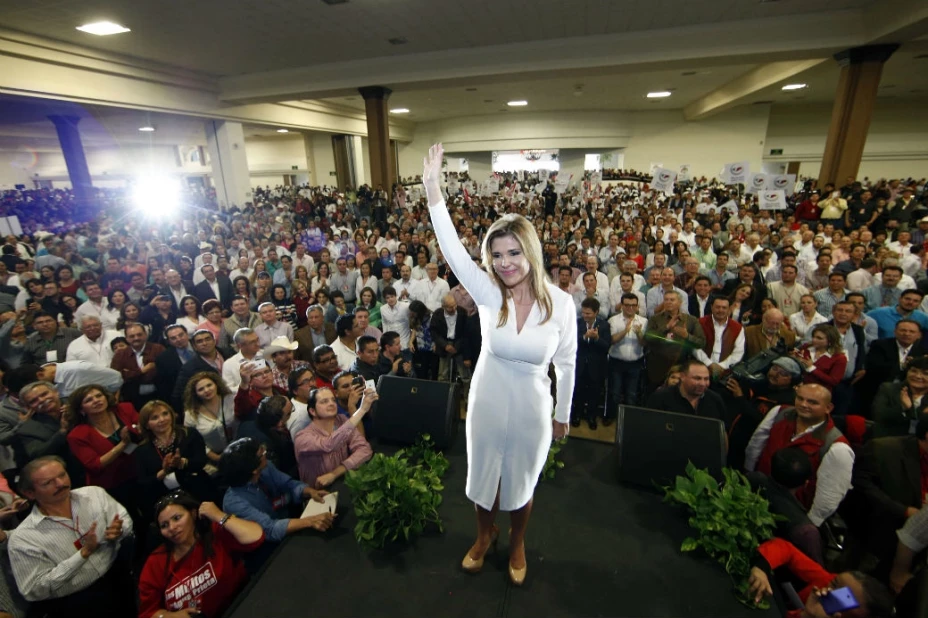 Claudia Pavlovich, candidata del PRI a la gubernatura de Sonora