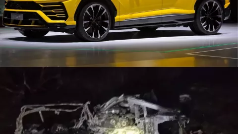 As&iacute; habr&iacute;a quedado el veh&iacute;culo de Diogo Jota luego del accidente