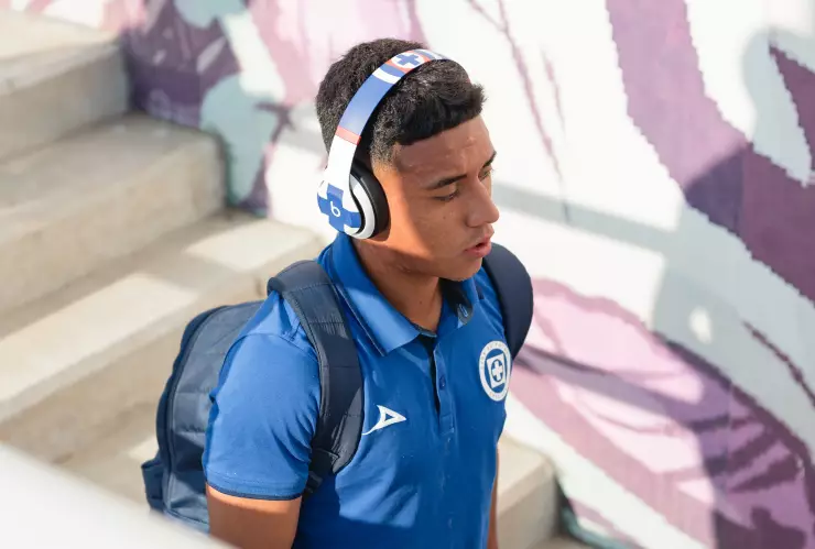 Amaury Morales, jugador canterano de Cruz Azul