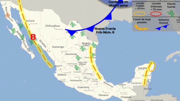 clima mexico 11 de noviembre