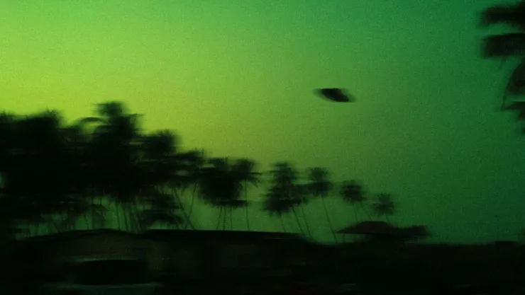 Avistamiento de luces extrañas