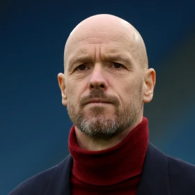 Erik Ten Hag, director técnico del Manchester United