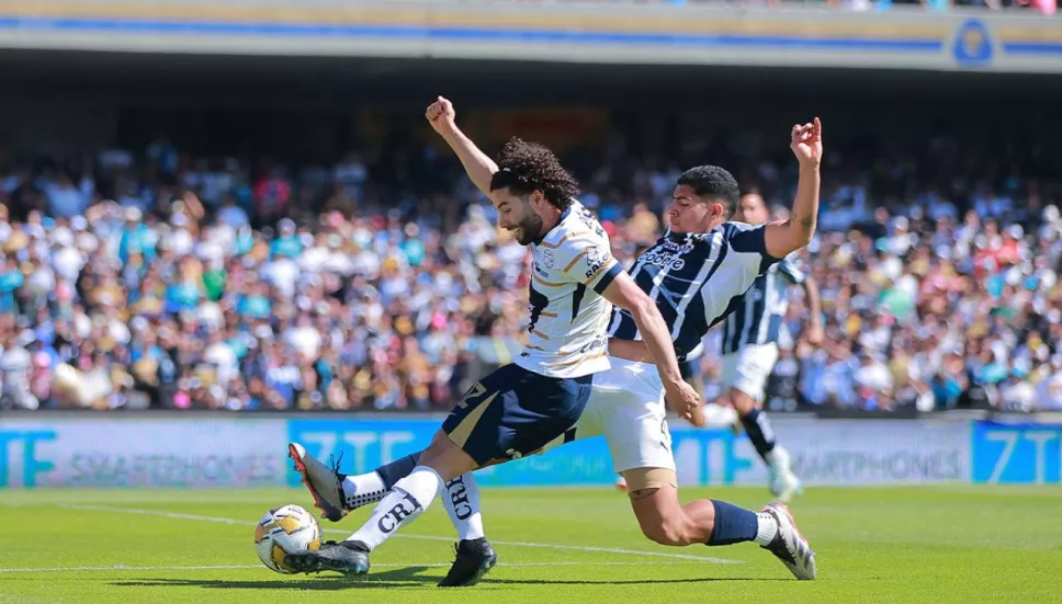 Pumas no pudo con Monterrey