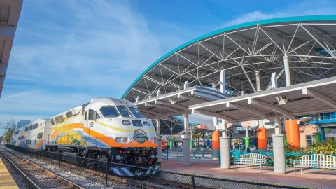 El tren Sunrail de Florida