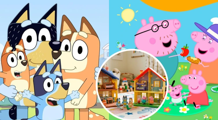 4 juguetes de ‘Bluey’ y ‘Peppa Pig’ que ayudan a desarrollar la empatía en los niños