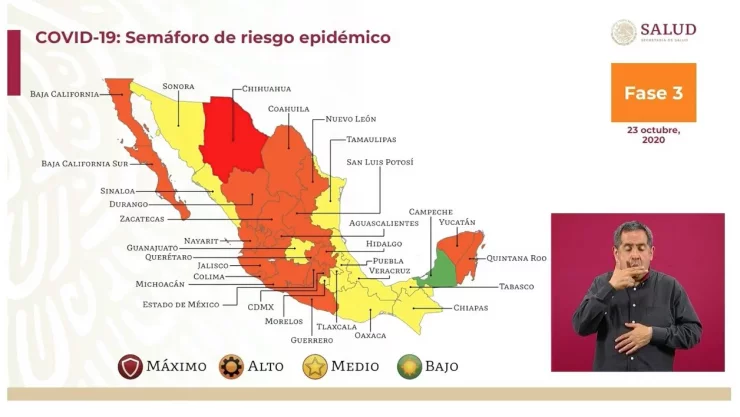 CDMX sigue en Naranja