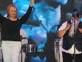 Gran ambiente se vivió durante la presentación.
