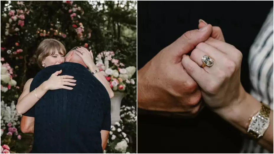 anillo de compromiso de Taylor Swift