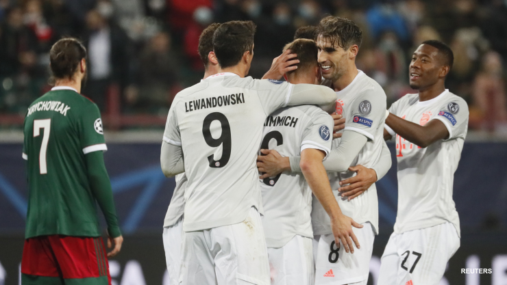 Bayern Munich derrota al Lokomotiv