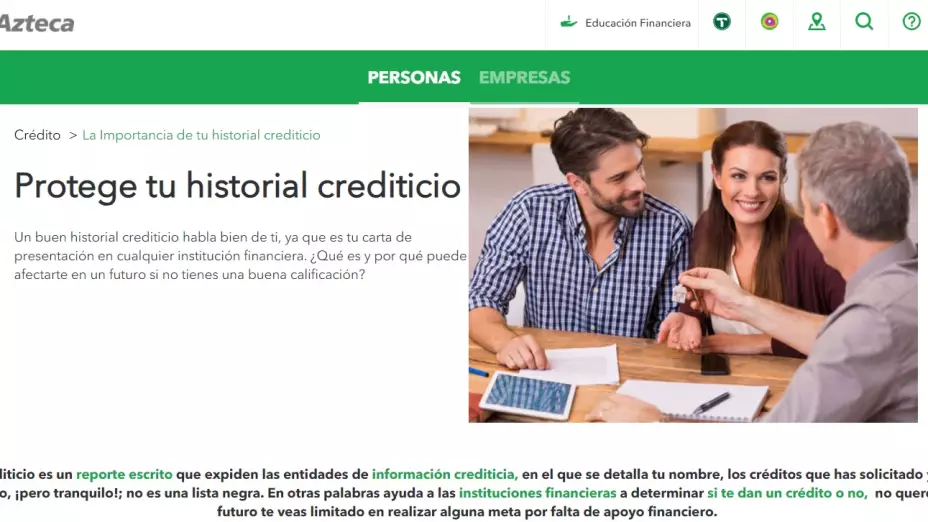 cómo-conocer-mi-score-de-crédito-importante-historial-crediticio-buro-de-credito-entidades financieras-bancos-banco-azteca