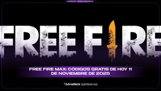 Free fire Max: Códigos GRATIS de hoy 11 de noviembre de 2025.