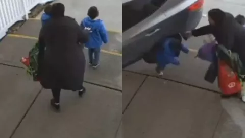 Conductor ebrio atropella a madre e hijos