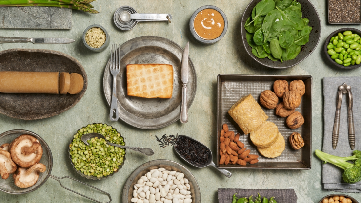 Alimentos vegetales con proteína