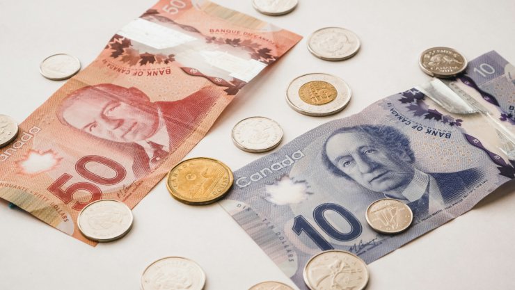 Dólar canadiense hoy