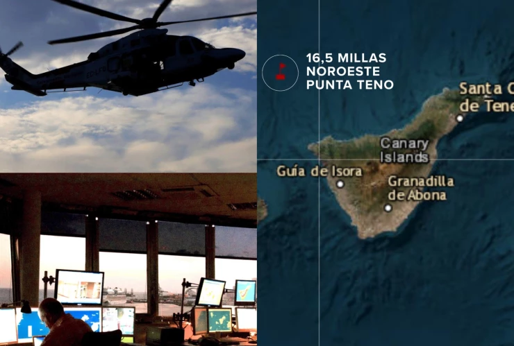 Turista británico desaparece en el Atlántico tras caer de un crucero rumbo a Tenerife