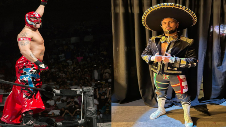 Luchador veracruzano ayuda a Rey Mysterio