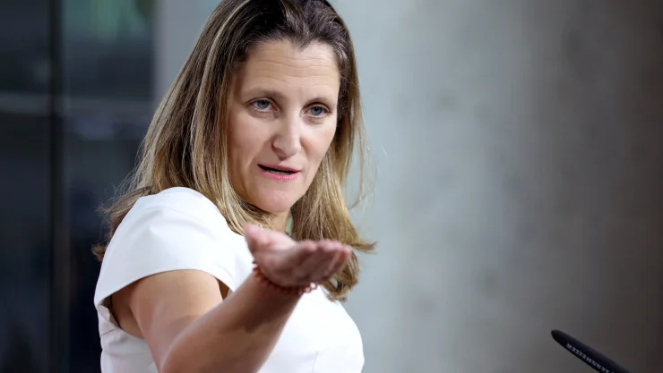 Chrystia Freeland de Canadá