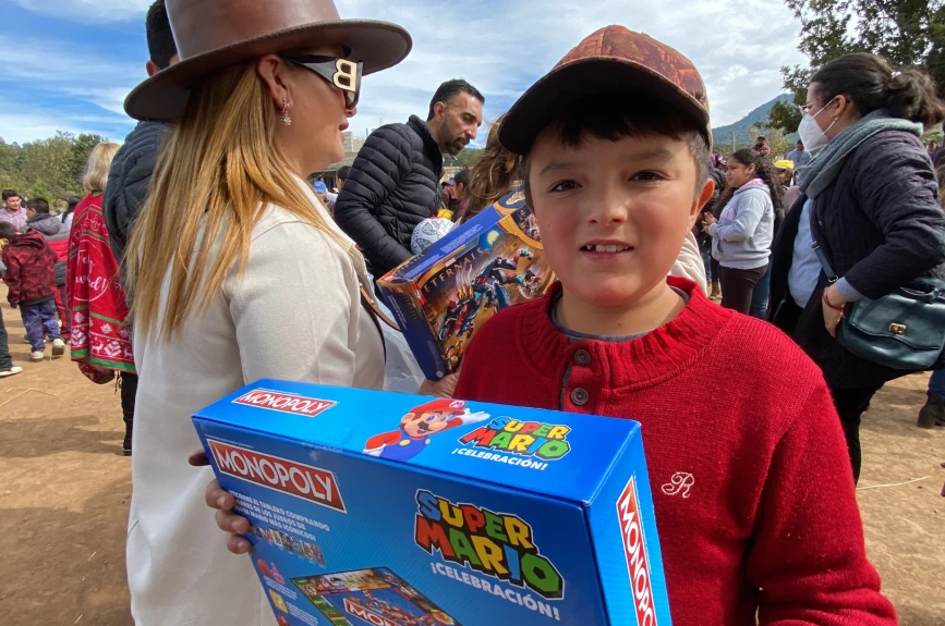 El Juguetón Azteca llegó a Tlaxcala. Un lugar en donde las sonrisas iluminaron toda la región.