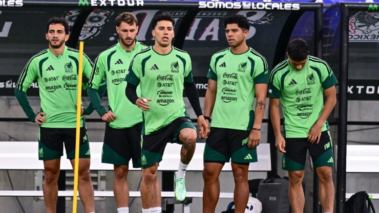 Entrenamiento de la Selección Mexicana